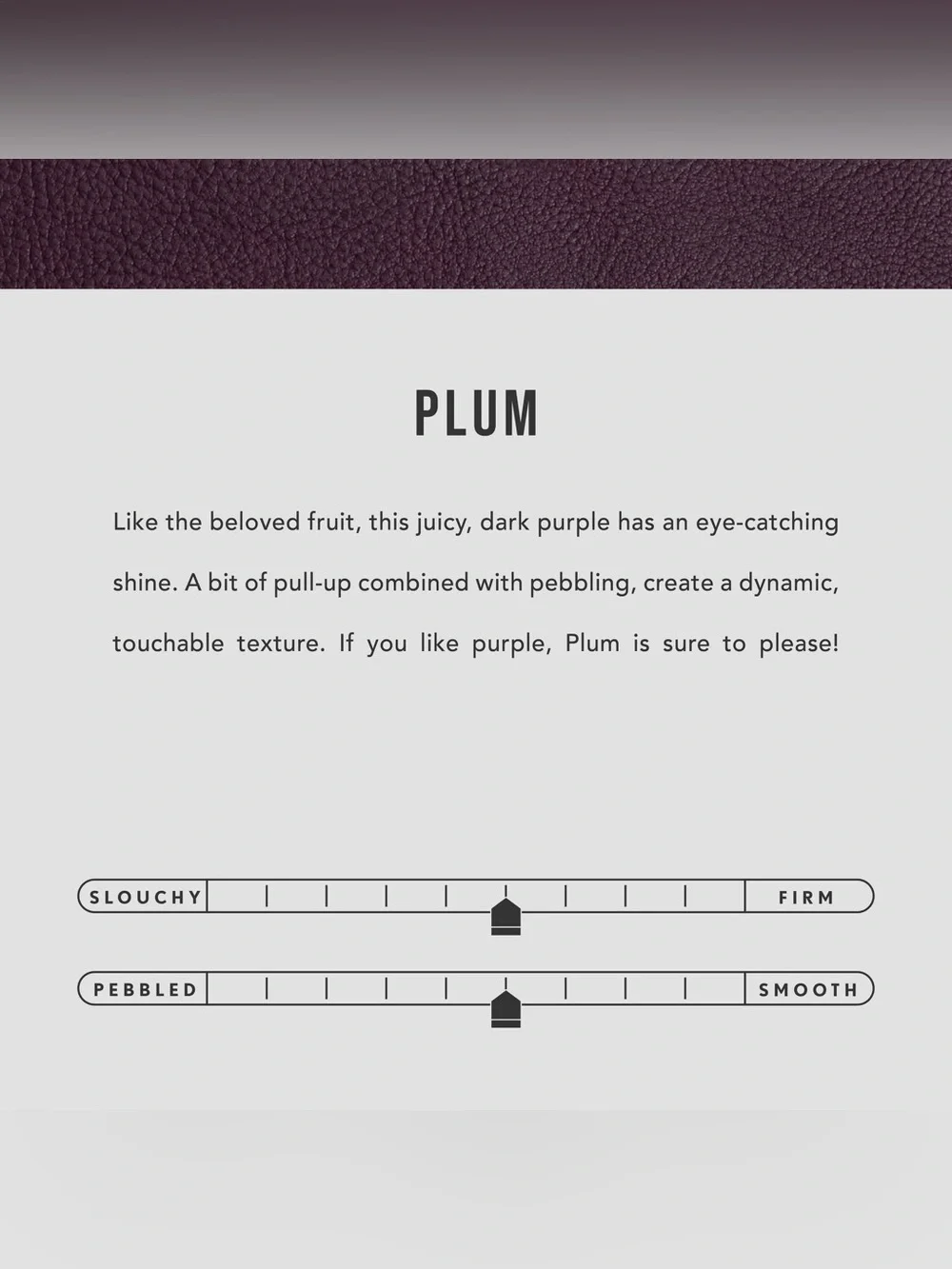 Portland Leather Plum Luna Crossbody
